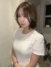 【透明感カラー】ブリーチなしダブルカラー＋SELECT CARE