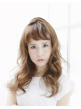 アドラーブル 松崎店(adorable) 【adorable】大人可愛い☆抜け感ウェーブ×カーリーバング