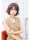 【coco hair 茨木】  大人かわいいフェミニンボブ