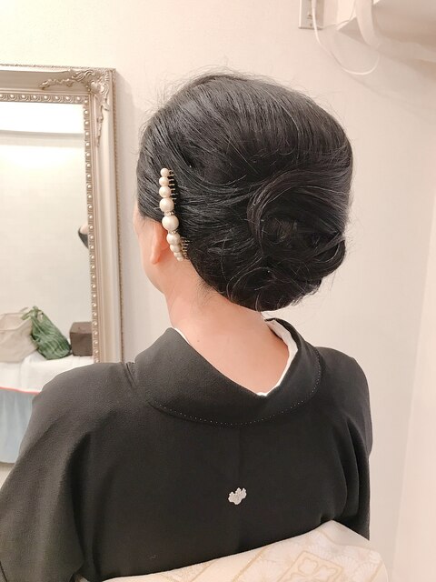 留袖着付け＆ヘアセット＆フルメイク