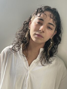 エアー 青山(AIR) グリッチパーマ/大人可愛い/お洒落女子