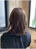 ブラウンベージュ  ヘアカラー　【池袋】