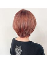 オル(Olu)&nbsp;【MASAYA】テラコッタベージュ×小顔カット