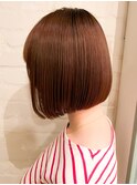 切りっぱなしボブ/ミニボブ/マッシュボブ/ビタミンカラー/