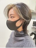 フェイスフレーミング/ウルフカット/顔周りインナーカラー/749