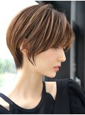 前髪あり大人ショート20代30代40代【AIN.表参道】川原大地