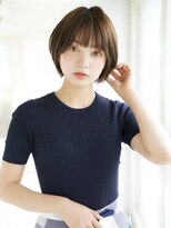 アグ ヘアー ファーロ 石巻三ツ股店(Agu hair faro)&nbsp;《Agu hair》丸みシルエットがかわいい王道ショート