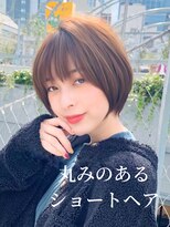 アマトウキョウ 表参道(AMA TOKYO) 韓国ヘアー　斜めバング　大人ガーリー　大場猛