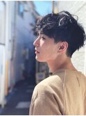 アパレル男子に大人気!くせ毛風マッシュパーマ《小顔》メンズ