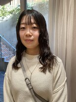 ジェノ(JENO by apish)&nbsp;なみまきパーマ/ウェーブパーマ/ゆるめパーマ/セミロング