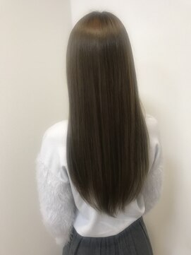 クオン(Kuon) 透明感カラー+髪質改善ストレート