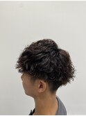 メンズ×スパイラルパーマ