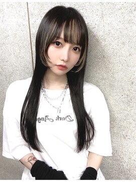 ニュート(Neut ) レイヤーカットブロックカラーデザインカラークロスパーマ