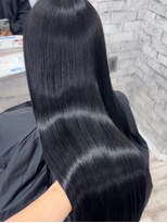 リト(Lit)&nbsp;髪質改善◎艶ロング×黒髪/暗髪/ブルーブラック[町田]