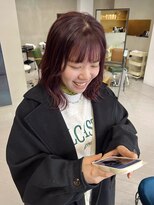 ヘアー アイス ルーチェ(HAIR ICI LUCE) ピンクブラウン/堀場