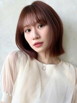 アフロート ルヴア(AFLOAT RUVUA)&nbsp;AFLOAT RUVUA ボブ　レイヤーカット/前髪カット