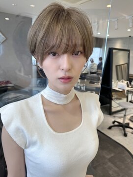 ロンドブルーム 天神大名店(Lond Bloom) 大人美人ショート/ショートカット/髪質改善/白髪ぼかし/30代40代