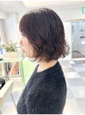 デジタルパーマミディアムパーマボブパーマ