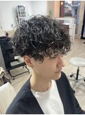 ツイストスパイラルパーマ/メンズパーマ/弘前市
