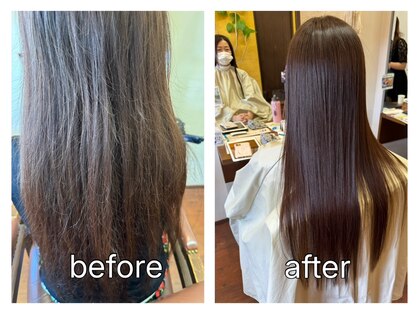 毛質改善ヘアエステサロン エリア 大島店(area)の写真