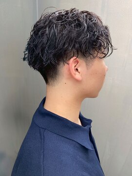 ローレンアンドパレード 並木坂店(Lauren&Parade) ツイストスパイラルパーマ メンズパーマ 束感 ツーブロック 20代