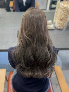 ヘアーグロウニコ(hair grow nico...) オリーブベージュ×ブリーチなしダブルカラー