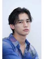 ピークアブー 銀座並木通り(PEEK-A-BOO)&nbsp;【センターパート×ニュアンスウェーブ】大人の抜け感スタイル