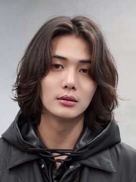 アンサー 渋谷(ANSWER) メンズミディアム　メンズボブ　毛流れスパイラル