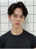 センターパート/マッシュ/メンズ/10代/20代/原宿/表参道