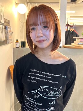 トナリ(tonari) ブリーチなしオレンジ