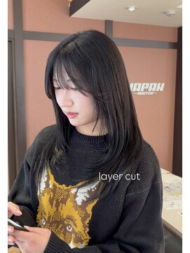 ざくざくレイヤーカット♪