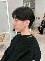 ジーナ 天神(Zina)&nbsp;毛流れセンターパート(メンズカット/ダウンパーマ/ナチュラル)