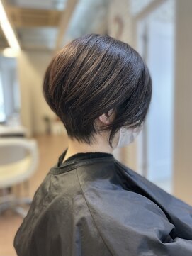 アンラヴェスト(AN LOVEST mashup hs) くびれショート/白髪ぼかし☆☆