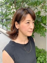 DAMANI 表参道 髪質改善/ヘッドスパ/ハイライト/白髪染め/白髪ぼかし/縮毛矯正&nbsp;似合わせカット/ミディアムレイヤーカット[表参道駅]