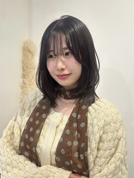 アモレット 天文館店(amoretto) 【amoretto_miyu】鎖骨ミディアムレイヤー