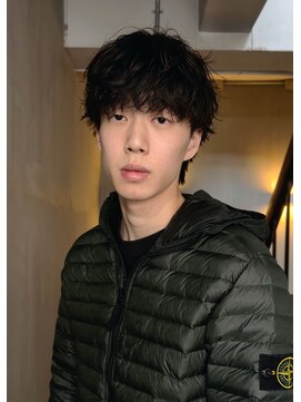 マーシー(MAAAAAC) メンズ緩めシャドウパーマ 【stylist/KARIN】