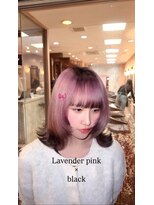 モアムー(Moremuu)&nbsp;［かの］ピンク×ブラック