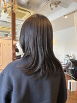 トリコ(trico)&nbsp;レイヤー　ミディアム　水素カラー　髪質改善