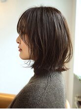 エルイコールアイエム(L=im)&nbsp;くびれボブミディアム髪質改善カラー