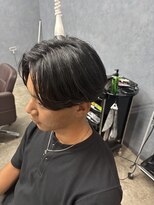 クレオ 福大通り店(CREO)&nbsp;黒髪×センターパート