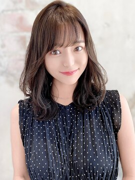 ミラリー トウキョウ(Mirareee Tokyo) 【F】大人ニュアンスゆるふわヘアミディアムレイヤー