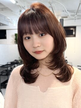 フォト イケブクロ(foto IKEBUKURO) ミディアムレイヤー/くびれヘア/池袋/10代20代30代