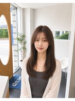 ビーアップヘアー(be:up hair) 艶髪ロングレイヤー×縮毛矯正 髪質改善