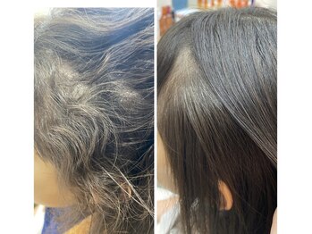 ヴォヤージュトロワ(voyage trois)の写真/エイジング毛、ヘアカラーを繰り返している繊細な髪に、極力ダメージを与えず回を重ねる毎に潤う艶髪へ。