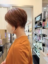 ル サロン ド バンブー(Le Salon de Bambou)&nbsp;丸みショート×暖色カラー