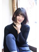 【TonukoaRua】人気ＮＯ１！ユルカールのひし形外巻ボブ★