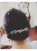 およばれ結婚式ヘアーセット
