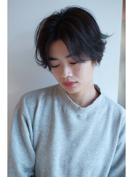 ヘアーアンドメイク シーク 八王子(HAIR&MAKE SeeK) センターパート ハンサムショート