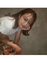 サラジュ 川西店(SARAJU)&nbsp;韓国風シースルーバング×タンバルモリ