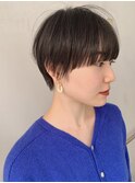 シルエットが綺麗なマッシュショート【下北沢】